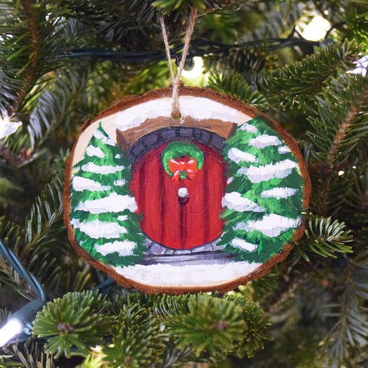 Hand-painted Cozy Fantasy Door Ornaments