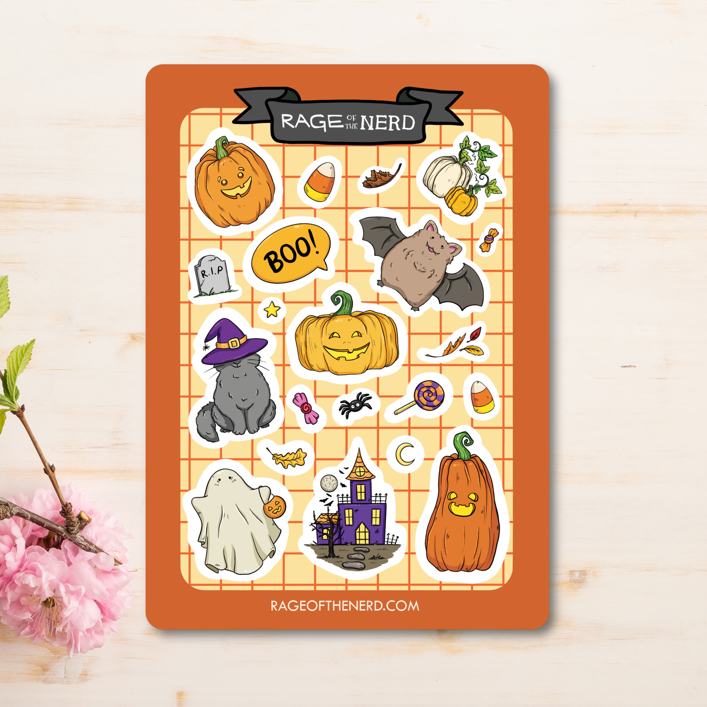 Halloween Sticker Sheet