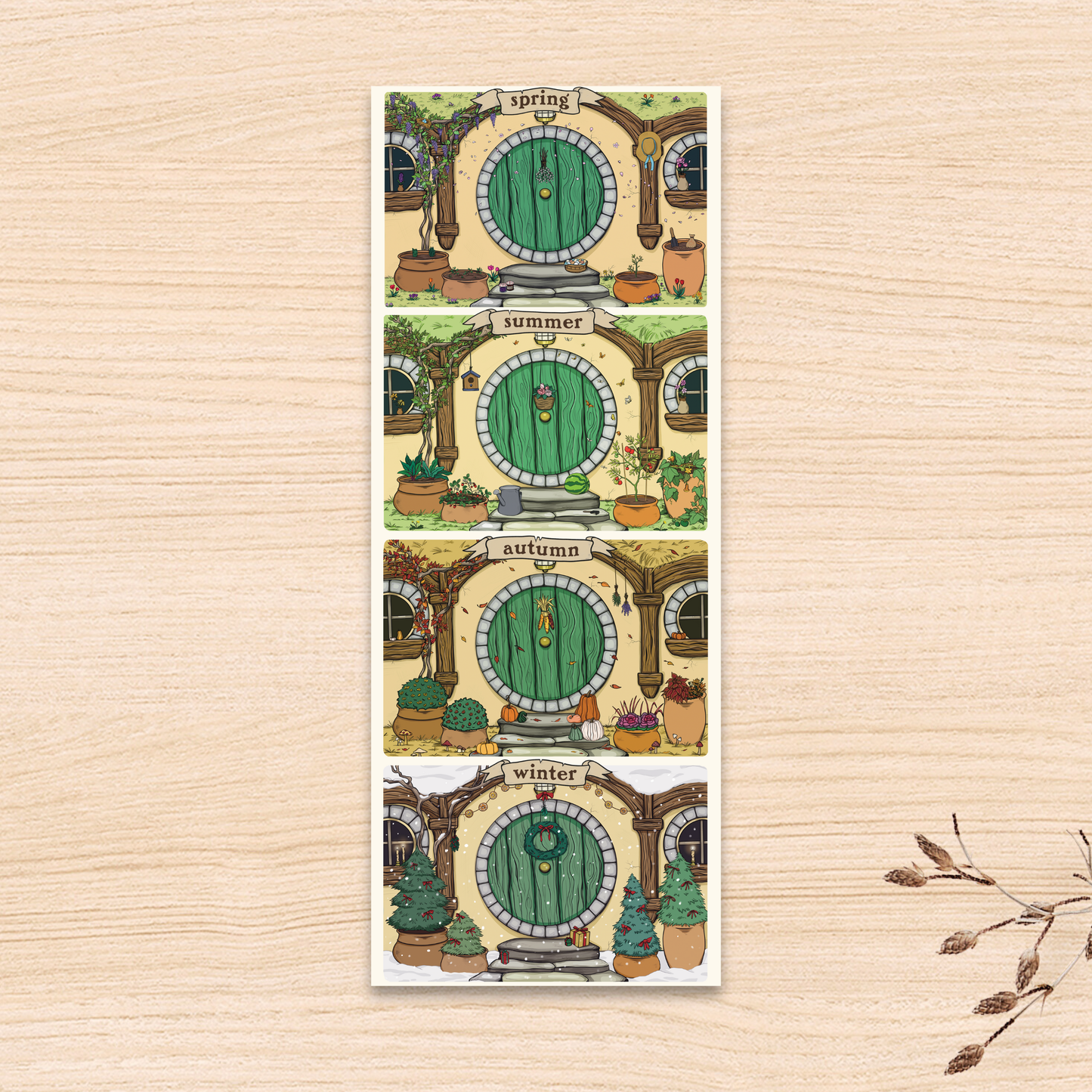 Four Seasons Fantasy Print