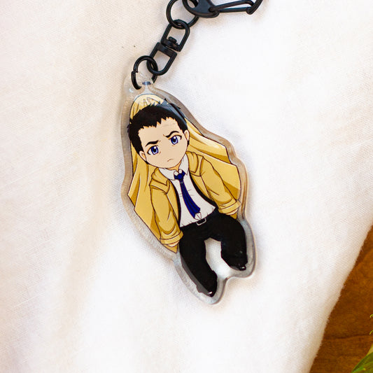 Fallen Supernatural Angel Acrylic Keychain