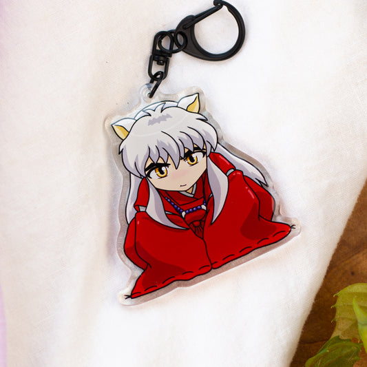 Dog Boy Anime Acrylic Keychain