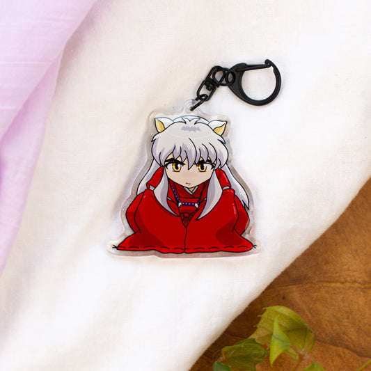 Dog Boy Anime Acrylic Keychain