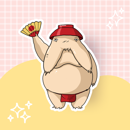 Radish Friend Die Cut Sticker