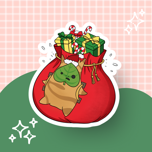 Santa Ya Ha Ha! Die Cut Sticker