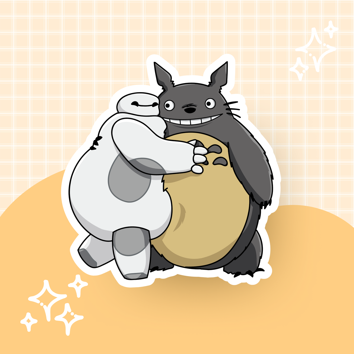 Squishy Friends Die Cut Sticker