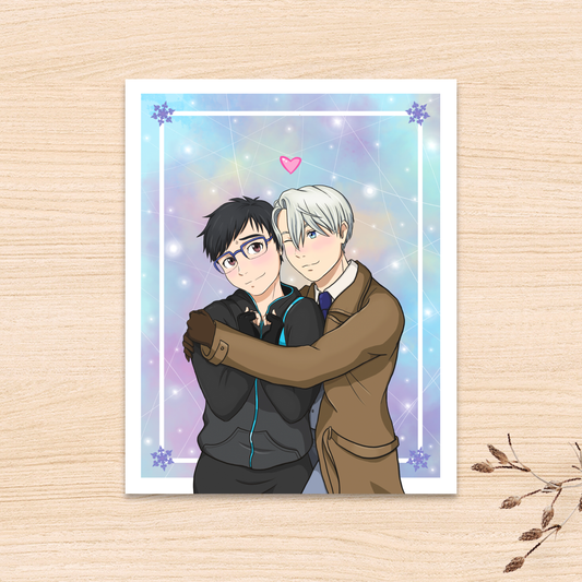 Ice Husbands Print (In Holographic or Matte)